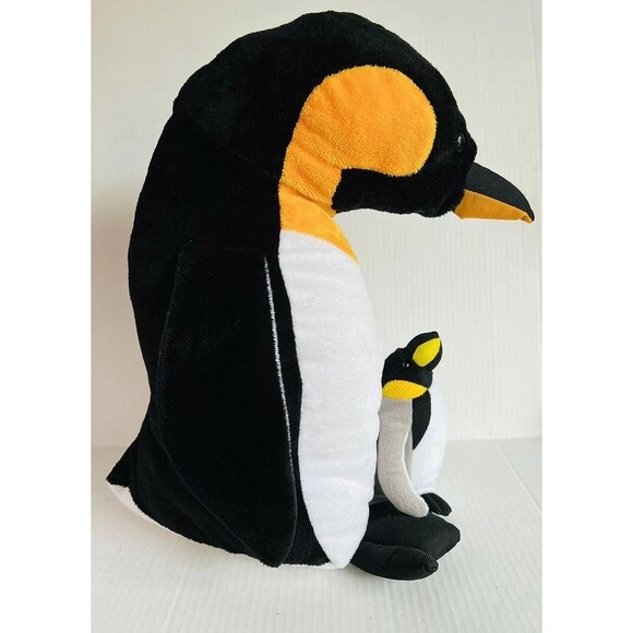 Peek A Boo Toys Mother Penguin and Child 28" Jumbo Plush Stuffed Animal - Picture 10 of 10